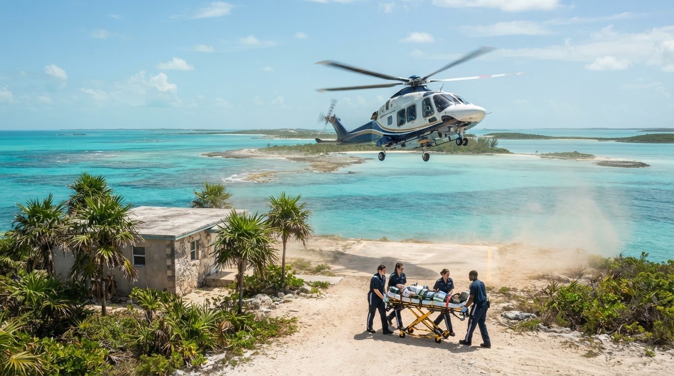 Remote Island Medical Evacuation in the Bahamas: How Air Access to Clinics Works